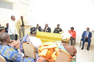 high table at grand bassam