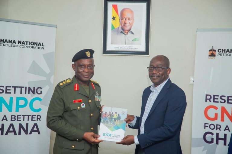 gen kotia with gnpc ceo