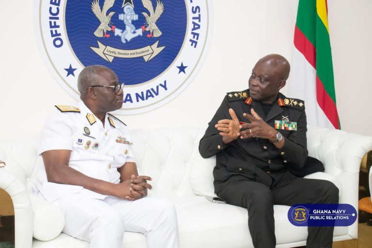 gen kotia with naval chief