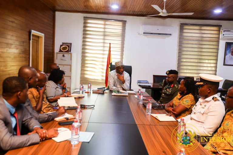 meeting with int minister