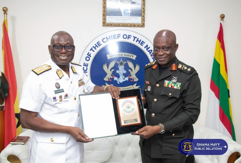 presentation to naval chief