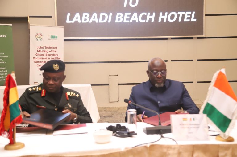 The Fourth Joint Ghana/Cote d’Ivoire Boundary Commissions bi-annual Plenary meeting has ended - 5 November 2024 bi annual plenary meeting end 24 kotia and konate