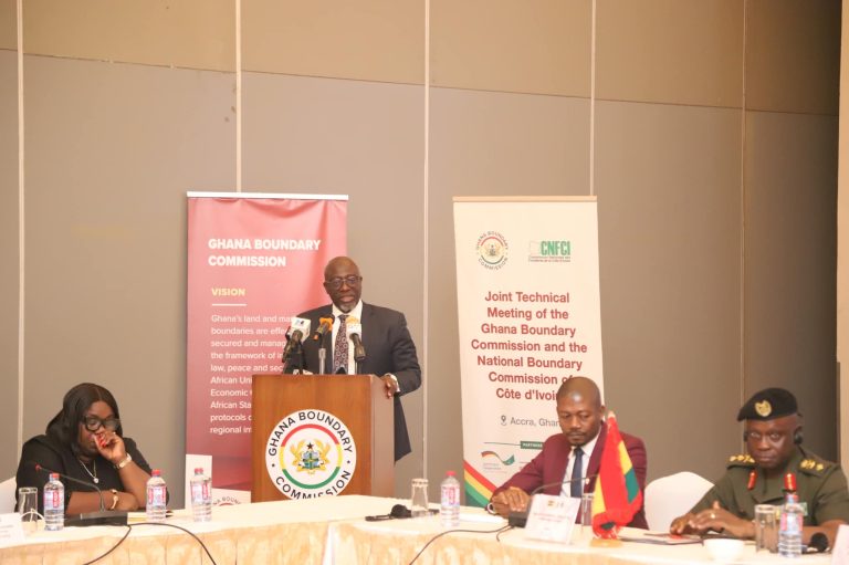 The Fourth Joint Ghana/Cote d’Ivoire Boundary Commissions bi-annual meeting opened in Accra - 4 November 2024 bi annual meeting 24 konate